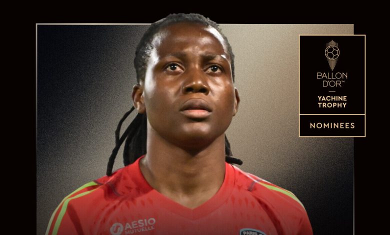 Ballon d’Or: Super Falcons’ goalkeeper Nnadozie bags Yachine Trophy nomination