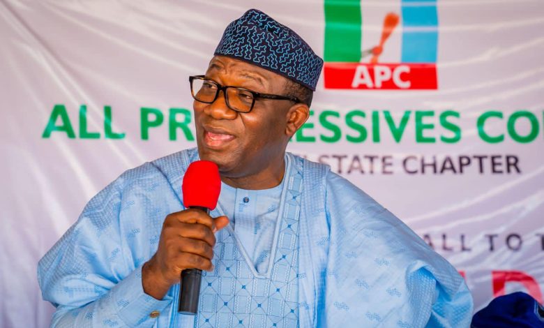 Fayemi denies forming new ADC coalition with Amaechi, says he remains in APC