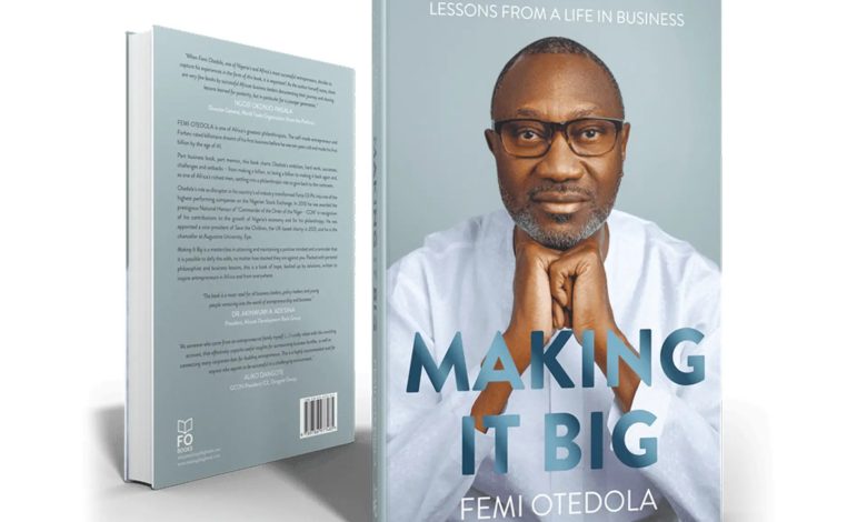 Bookshops where you can get Femi Otedola’s Making It Big