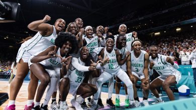 JUST IN: D’Tigress honoured with 0,000, national awards, plot of land for historic AfroBasket victory