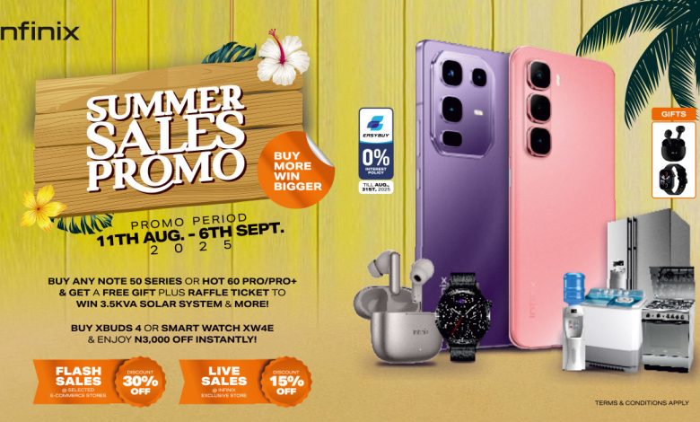 Infinix launches Summer Sales Promo: Shop smart and enjoy exclusive gifts Infinix launches Summer Sales Promo: Shop smart and enjoy exclusive gifts