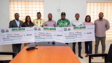 Winners of ‘Arise Agenda in My Community’ challenge receive prizes