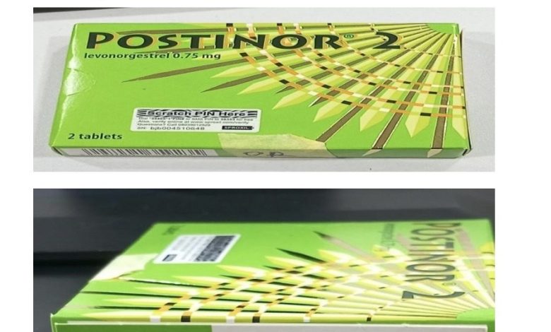 NAFDAC warns against falsified Postinor-2 contraceptives in circulation NAFDAC warns against falsified Postinor-2 contraceptives in circulation