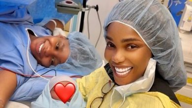 Iyabo Ojo’s three-day-old son breaks internet