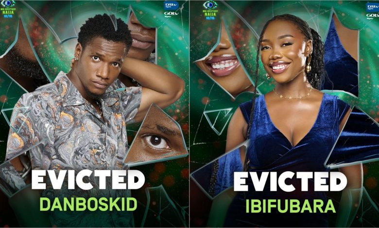 BBNaija 10: Ibifubara, Danboskid evicted BBNaija 10: Ibifubara, Danboskid evicted