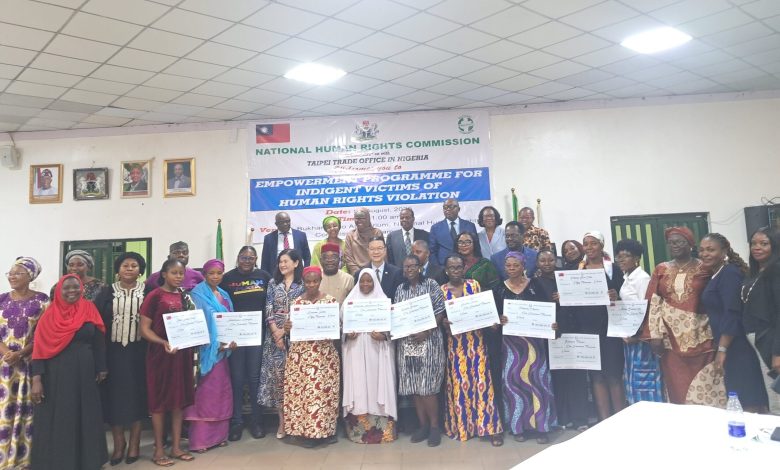NHRC, Taiwanese office, CSOs provide support for indigent victims NHRC, Taiwanese office, CSOs provide support for indigent victims