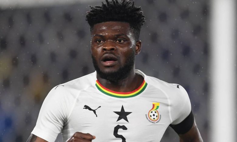 Former Arsenal player Thomas Partey arrives court to face rape charges