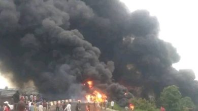 Four injured as gas tanker collides with fuel tanker in Zaria