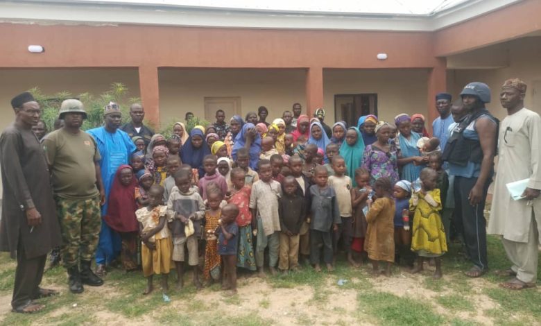Nigerian military rescues dozens of children from Katsina bandits – Official Nigerian military rescues dozens of children from Katsina bandits – Official