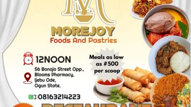 Morejoy Food & Pastries Restaurant Berths In Ijebu Ode