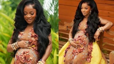 Toke Makinwa is pregnant (VIDEO)