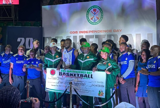 DHQ sets for the 4th edition of CDS Unity Basketball Championship in Lagos