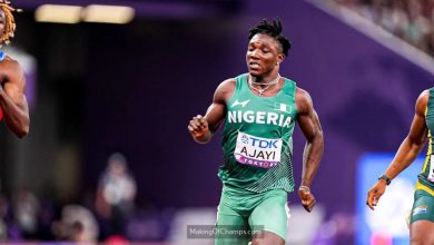 Ajayi finishes sixth in World Championships final