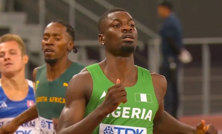 World Championships: Nigeria’s Ezekiel Nathaniel qualifies for 400m Hurdles semifinals in Tokyo World Championships: Nigeria’s Ezekiel Nathaniel qualifies for 400m Hurdles semifinals in Tokyo