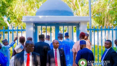 Governor Radda visits grave site of late President Buhari, offers prayers