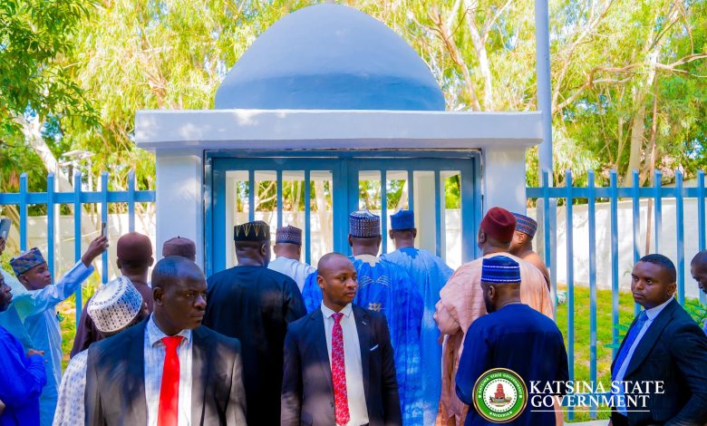 Governor Radda visits grave site of late President Buhari, offers prayers Governor Radda visits grave site of late President Buhari, offers prayers