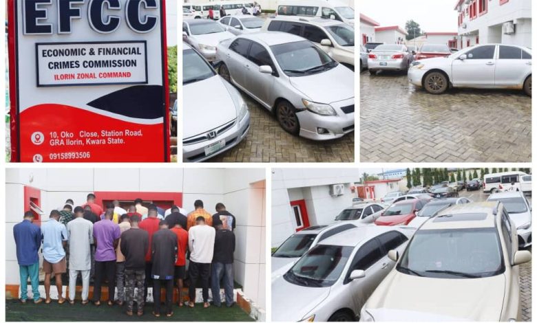 Yahoo Boys: EFCC arrests 28 suspected internet fraudsters in Ilorin