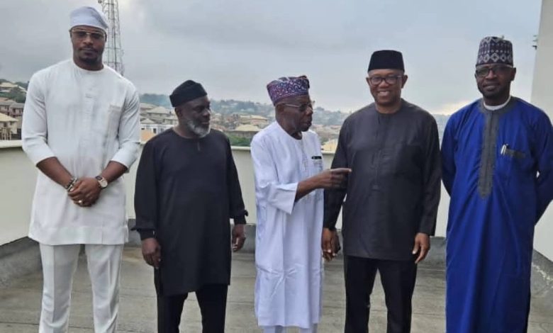 Peter Obi holds secret meetings with Obasanjo, Ladoja ahead 2027 elections