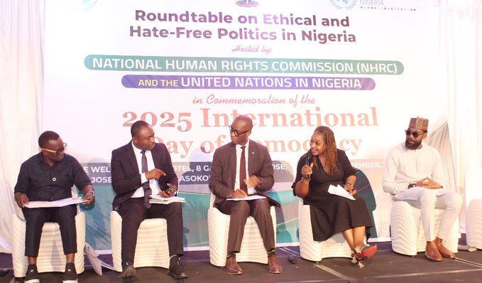 NHRC, UN push for ethical, hate-free politics in Nigeria