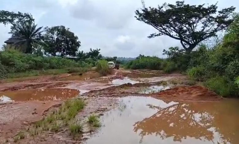 Senator raises alarm over impassable Anambra federal road, demands urgent govt. action Senator raises alarm over impassable Anambra federal road, demands urgent govt. action