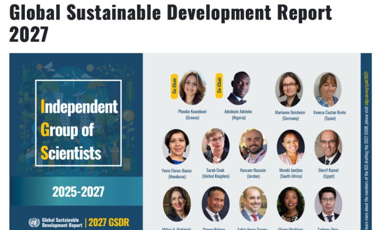 Nigerian scientist, 13 others appointed to draft reports on SDGs