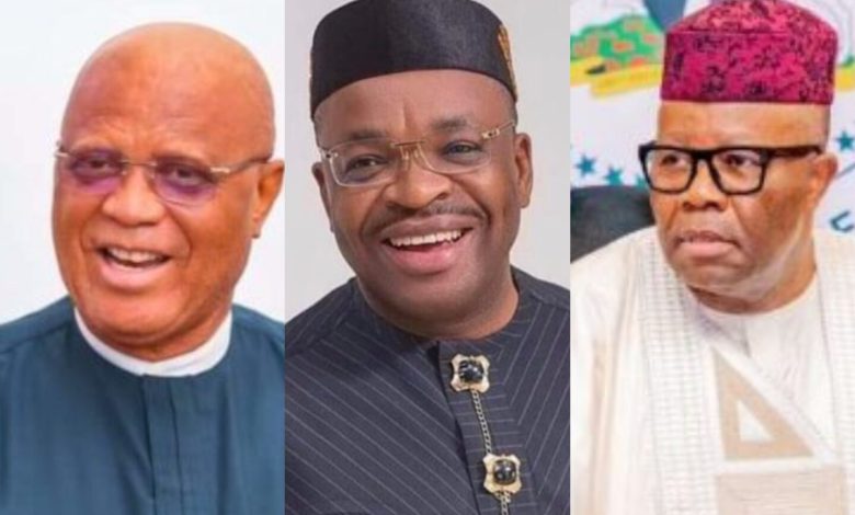Ex-Gov Emmanuel’s visit to Akwa Ibom unsettles Akpabio’s camp Ex-Gov Emmanuel’s visit to Akwa Ibom unsettles Akpabio’s camp