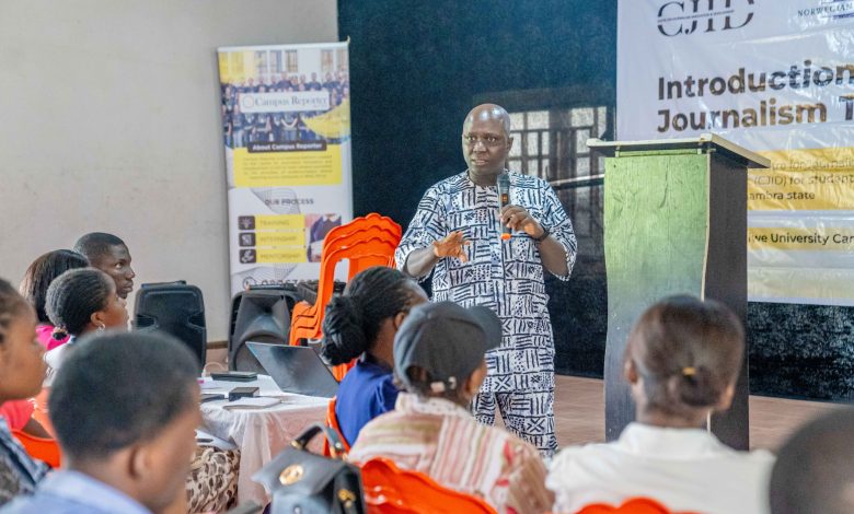 CJID trains students on ethical journalism, fact-checking, others CJID trains students on ethical journalism, fact-checking, others