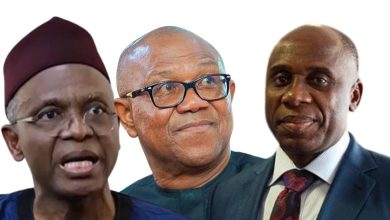 2027: ‘No one believes you,’ El-Rufai tells Peter Obi, Amaechi on single-term promise