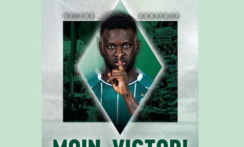 Transfers: Boniface secures loan move to Werder Bremen Transfers: Boniface secures loan move to Werder Bremen