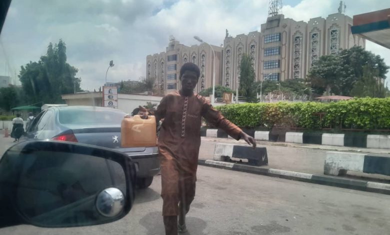 PENGASSAN Strike: Black market petrol sellers resurface in Abuja