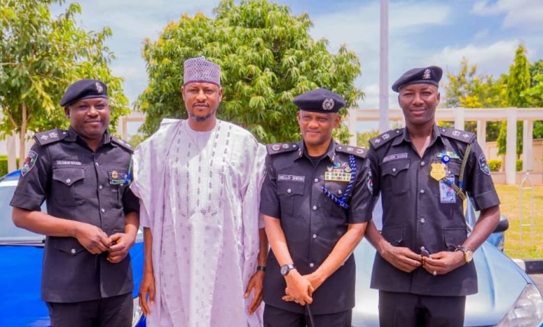 Gov Radda donates vehicles to nationally recognised Police officers in Katsina Gov Radda donates vehicles to nationally recognised Police officers in Katsina