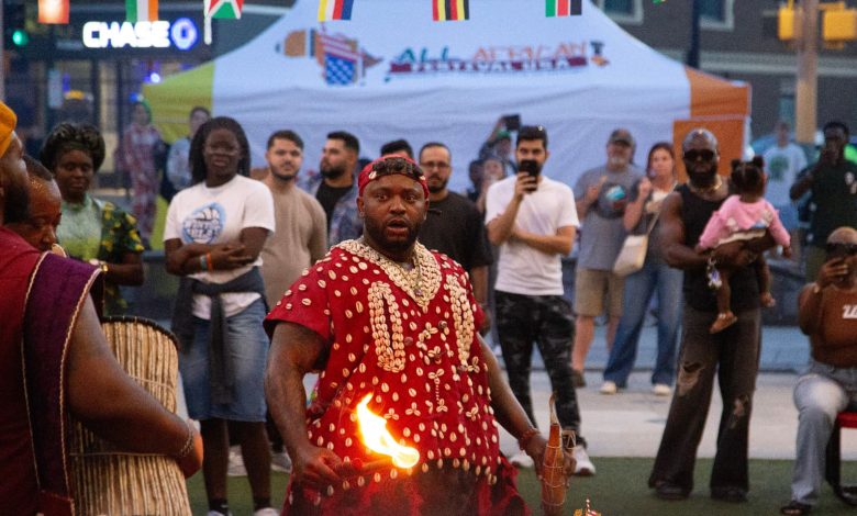 Photos: Award-Winning Culture Promoter, Asiwaju Olanrewaju Makes Wave At African Festival In US
