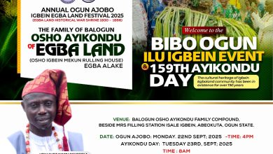 190 Years of Tradition: Igbein Community Marks Ogun Ajobo Igbein Egbaland Festival