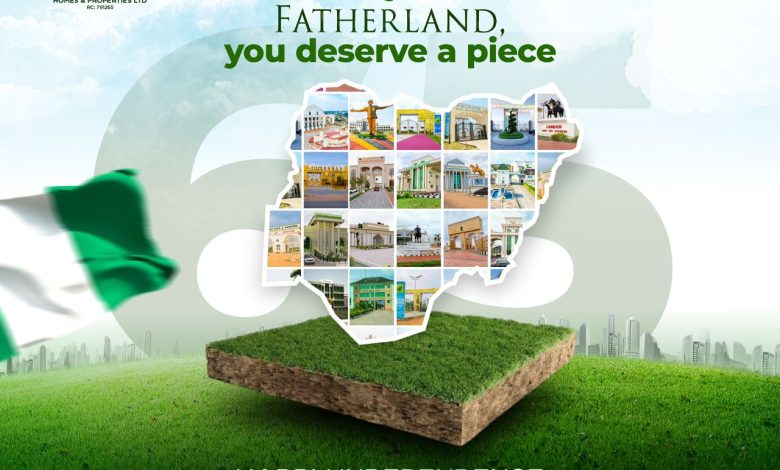 Adron Homes Hails Nigeria at 65, Reaffirms Commitment To Nation-Building Adron Homes Hails Nigeria at 65, Reaffirms Commitment To Nation-Building