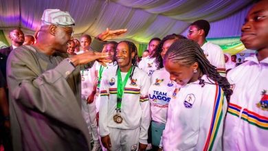 NYG: Gov. Sanwo-Olu rewards athletes with cash gifts, hails Sports Commission leadership