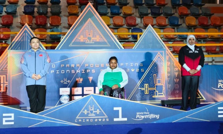 2025 World Para Powerlifting Championships: Nigeria’s Rita Ferdinand strikes Gold in 79kg at in Cairo 2025 World Para Powerlifting Championships: Nigeria’s Rita Ferdinand strikes Gold in 79kg at in Cairo