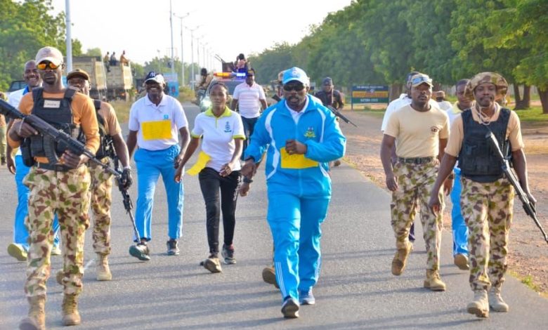 Gov Radda commends inter-agency collaboration as NAF holds annual walk Gov Radda commends inter-agency collaboration as NAF holds annual walk
