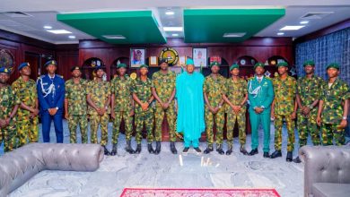 Gov Radda hosts newly commissioned Katsina officers from NDA
