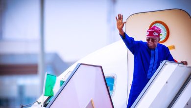 Tinubu departs Abuja for Rome