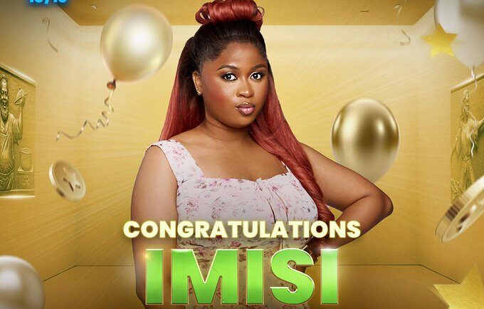 As predicted by PREMIUM TIMES, Imisi wins BBNaija Season 10 As predicted by PREMIUM TIMES, Imisi wins BBNaija Season 10