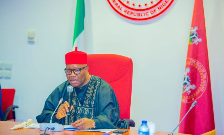 Despite rubber stamp allegations, Akpabio insists Senate’s relationship with presidency will remain frank, firm