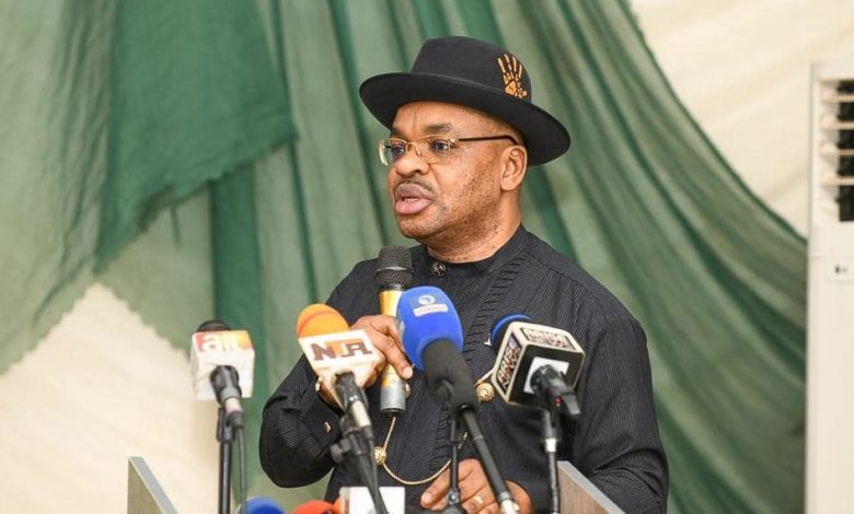 Community youths protect ex-Gov Emmanuel’s residence after police withdraw security Community youths protect ex-Gov Emmanuel’s residence after police withdraw security
