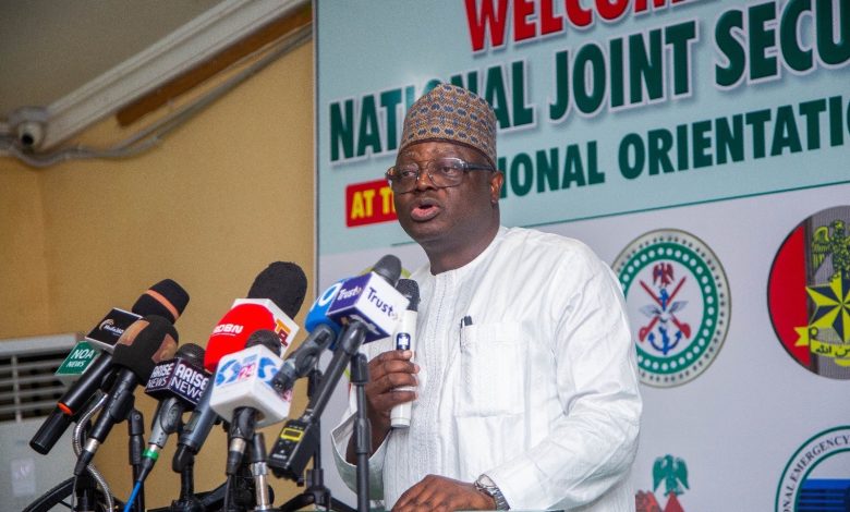 DG NOA emphasises citizen trust as Nigeria’s strongest security asset