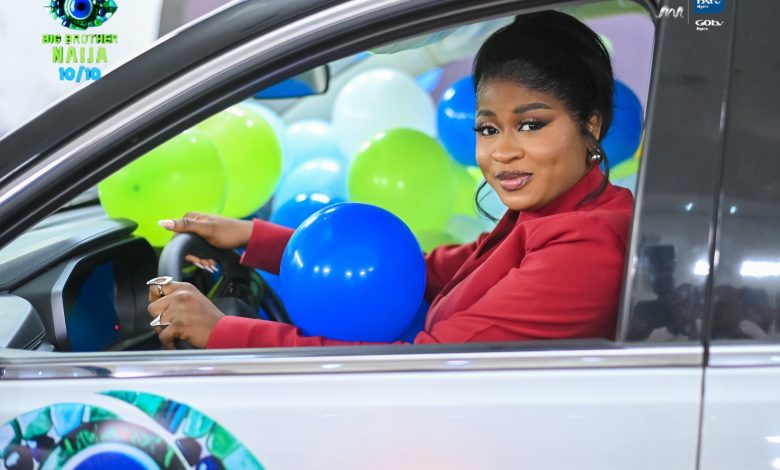 BBNaija Season 10: Imisi receives SUV, N80 million, other prizes (PHOTOS)