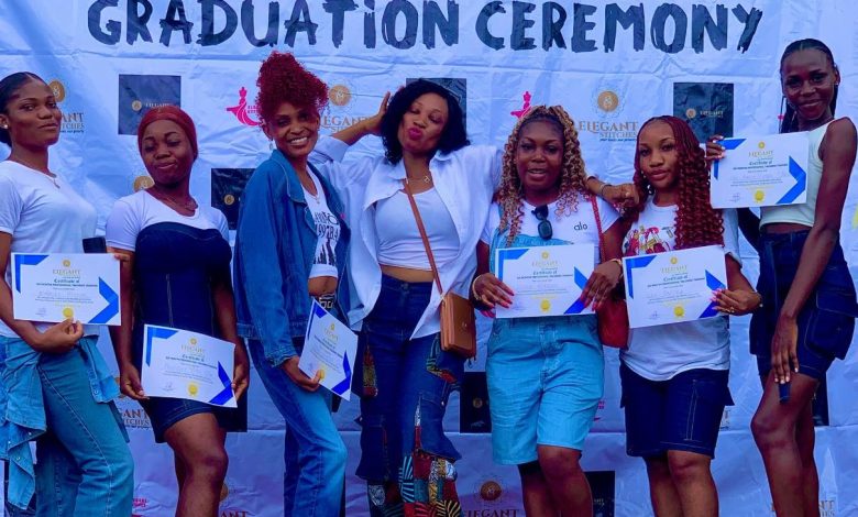 She began her fashion biz with borrowed machine, now trains others for free