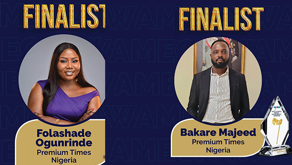 PREMIUM TIMES Journalists, other Nigerians shortlisted for WAMECA PREMIUM TIMES Journalists, other Nigerians shortlisted for WAMECA