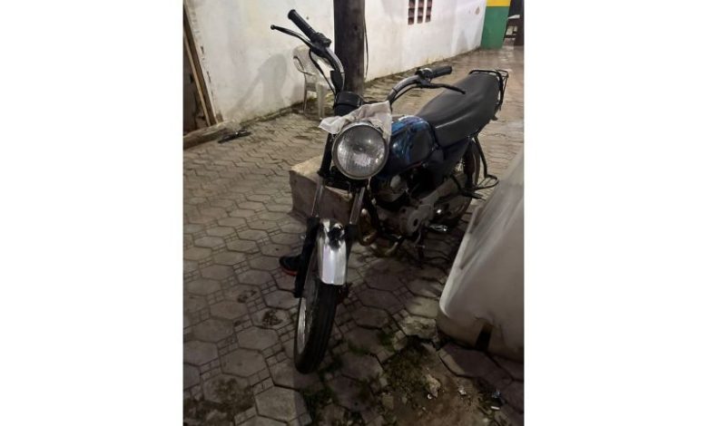 Police arrest two suspected armed robbers in Lagos, recover motorcycle Police arrest two suspected armed robbers in Lagos, recover motorcycle