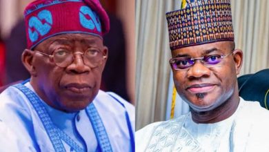 Former governor Yahaya Bello leads rally in Lokoja for Tinubu