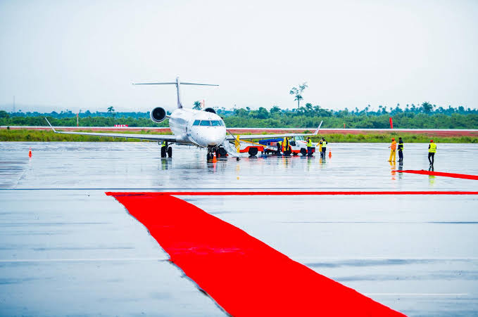 Adron Chairman Congratulates Gov Dapo Abiodun On Maiden Flight From Gateway International Airport Adron Chairman Congratulates Gov Dapo Abiodun On Maiden Flight From Gateway International Airport