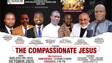 Ijebuland Set For 3-Day Power-Packed Crusade